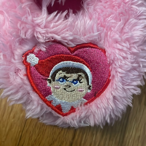 Elf on the Shelf Mary Jane Non-Slip Fuzzy Pink Slipper Socks
- Sz S/M - Picture 4 of 6